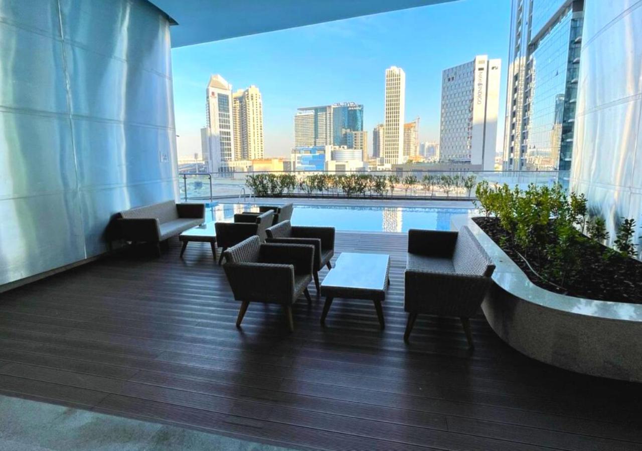 Rh- Modern Comfort, Bright 1Br Near Dubai Mall, City Views Ngoại thất bức ảnh