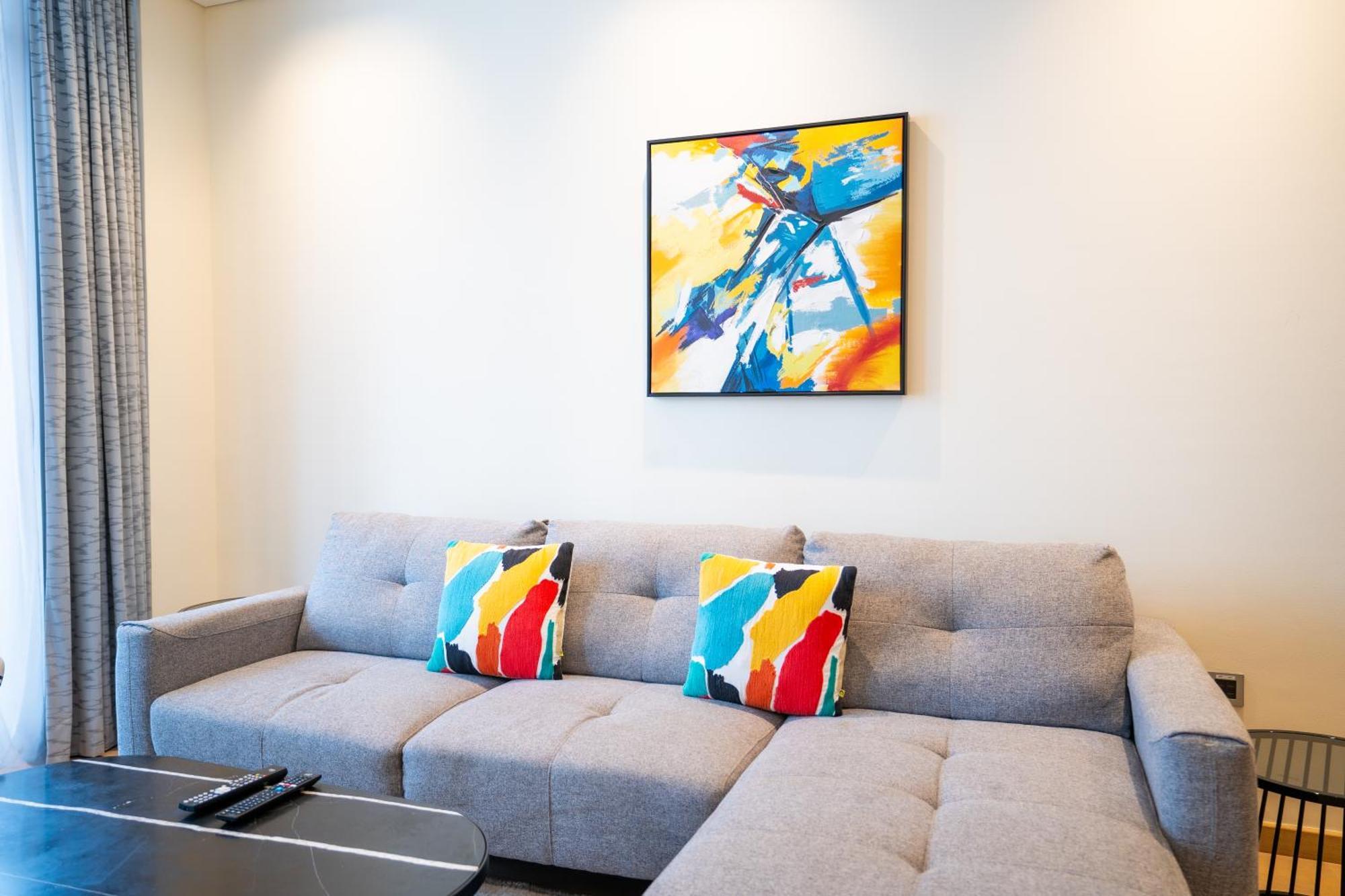 Rh- Modern Comfort, Bright 1Br Near Dubai Mall, City Views Ngoại thất bức ảnh